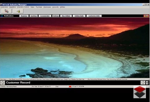 HiTech - Online Accounting Software, Business Accounting Package, A Web based Accounting Package designed to meet the requirements of small and medium sized business. This web based software is extremely handy in automating the routine accounting tasks.